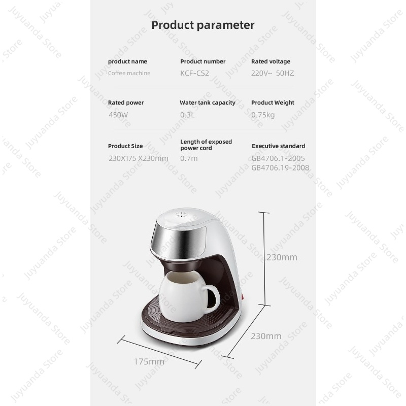 Pembuat Kopi Amerika Otomatis  - Coffee Tea & Espresso Appliances ulasan dan harga