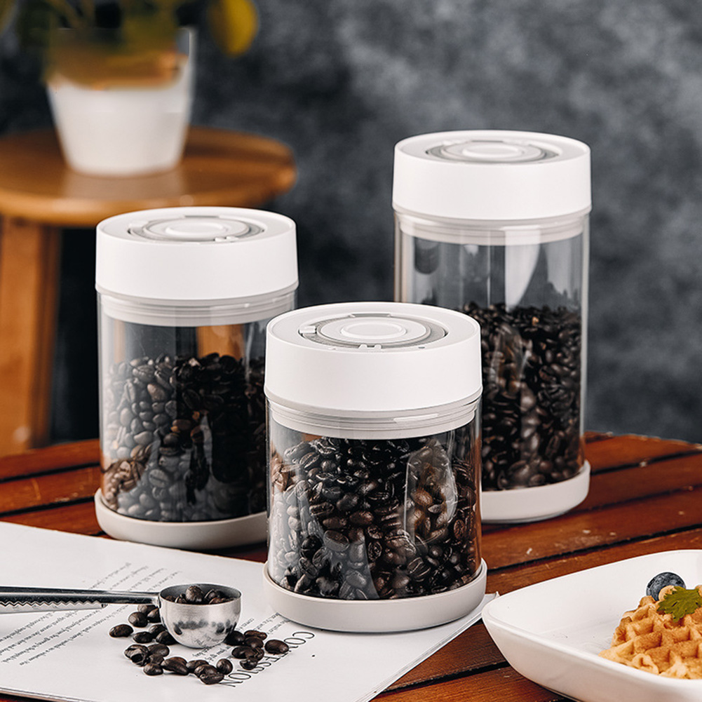 Kitchen Moisture-proof Glass C - Coffee Tea Containers ulasan dan harga
