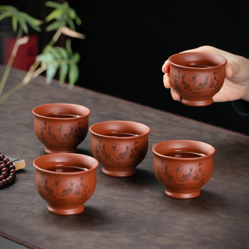 Yixing Cangkir Teh Tanah Liat  - Coffee Tea Set Up ulasan dan harga
