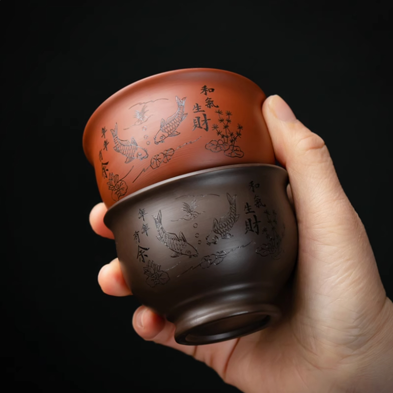 Yixing Cangkir Teh Tanah Liat  - Coffee Tea Set Up ulasan dan harga