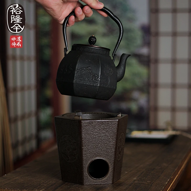 Kompor Pemanas Teko Besi Cor,  - Cast Iron Teapot ulasan dan harga