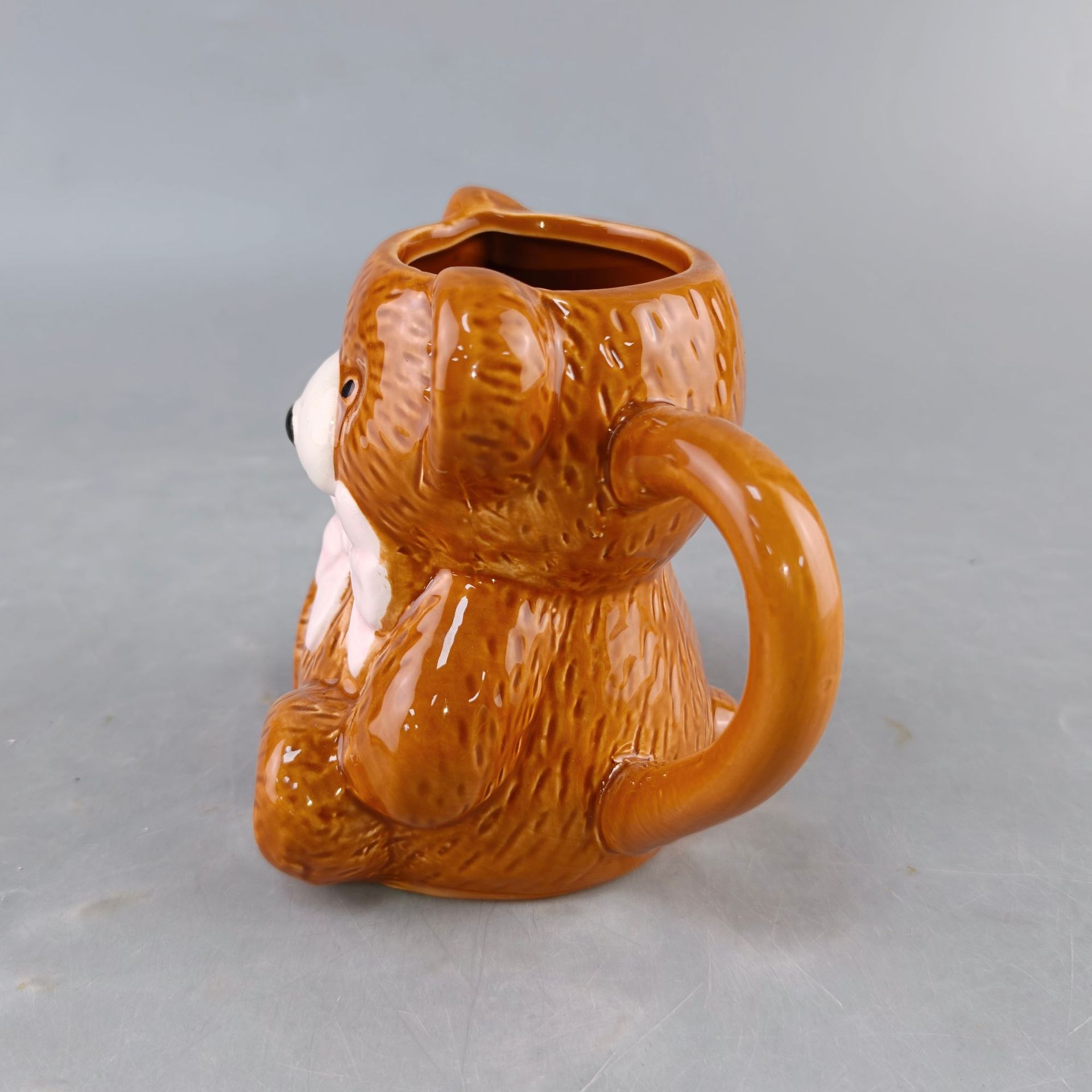 Mug Keramik Beruang Coklat den - Best Tea Coffee ulasan dan harga