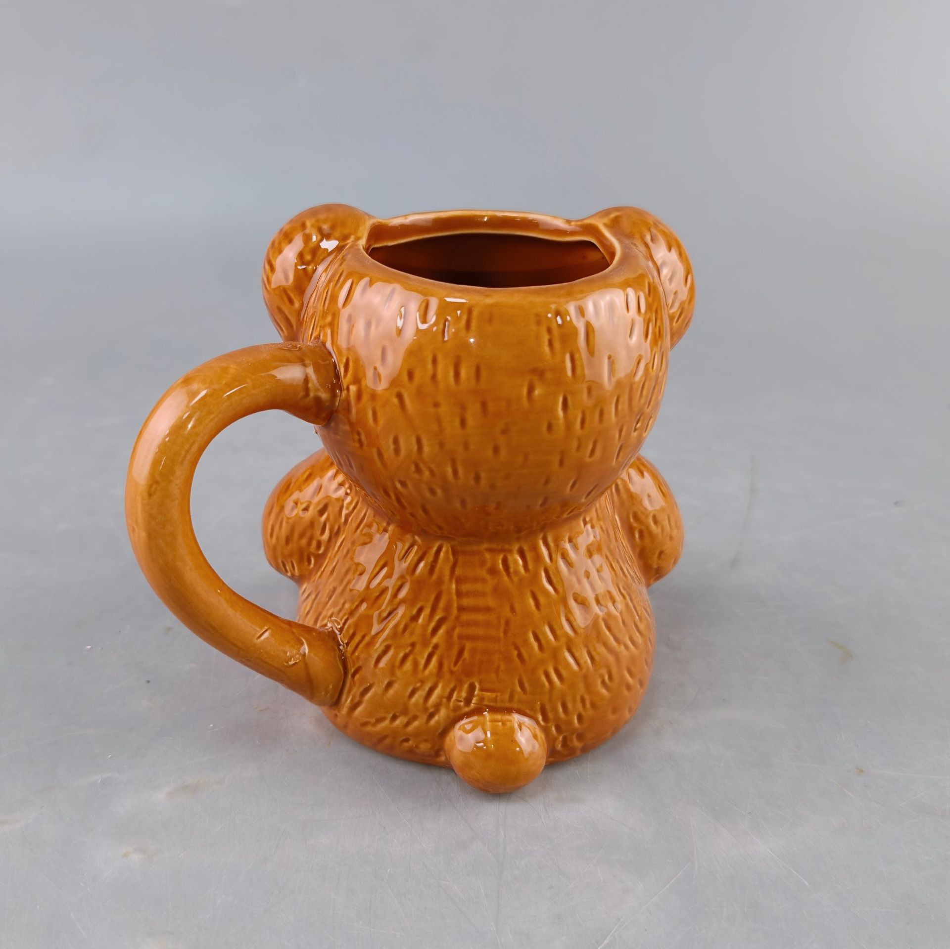 Mug Keramik Beruang Coklat den - Best Tea Coffee ulasan dan harga
