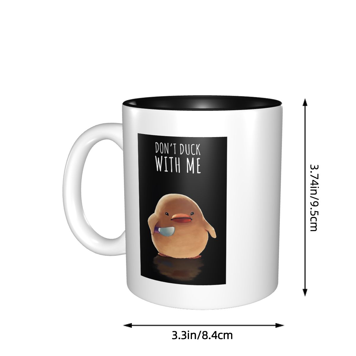 Don't Duck With Me - Mug Meme  - Coffee Tea You And Me ulasan dan harga