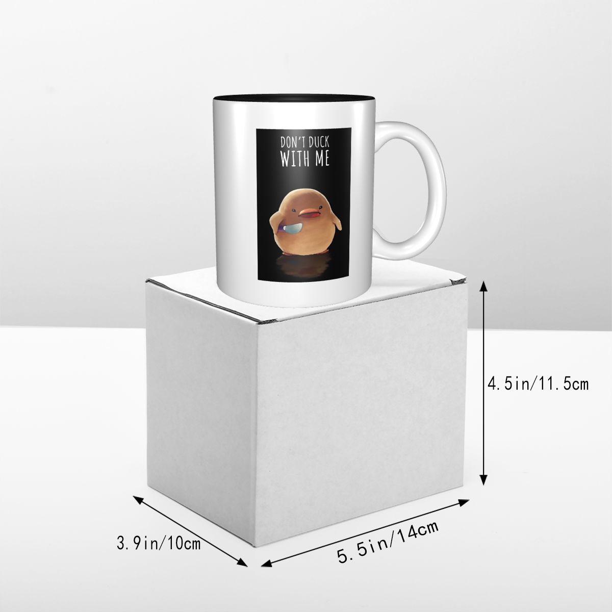 Don't Duck With Me - Mug Meme  - Coffee Tea You And Me ulasan dan harga