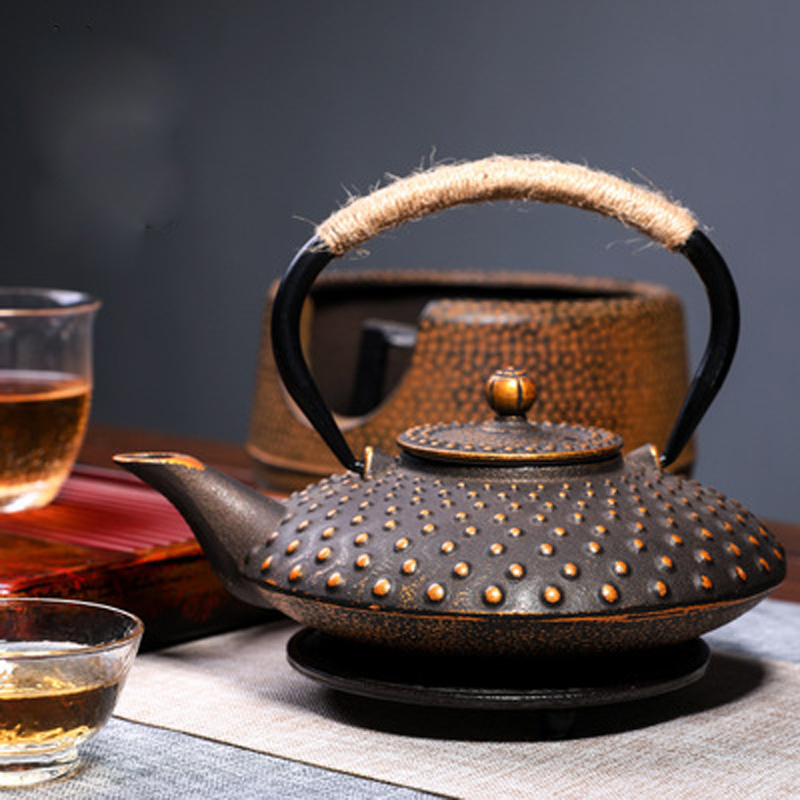 Ketel Teh Daun Bambu Bunga Pir - Cast Iron Teapot ulasan dan harga