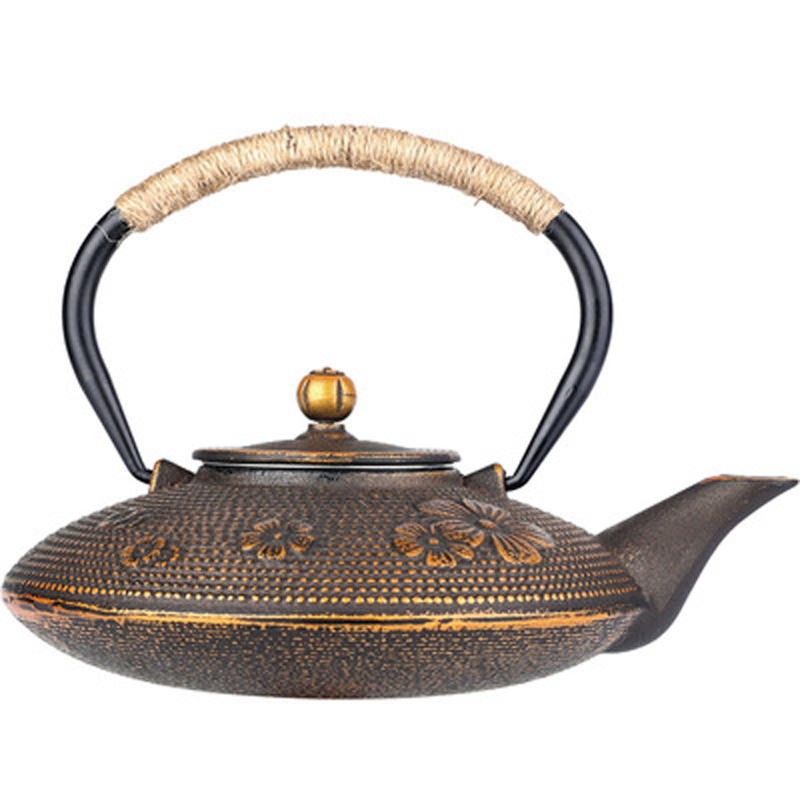 Ketel Teh Daun Bambu Bunga Pir - Cast Iron Teapot ulasan dan harga