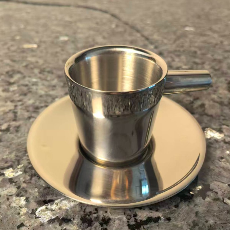 2 Pak Cangkir Kopi Stainless S - Double Wall Mug ulasan dan harga