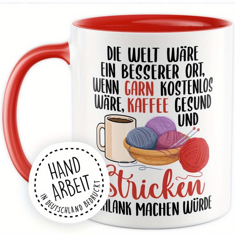 1 Mug Rajut Lucu - 