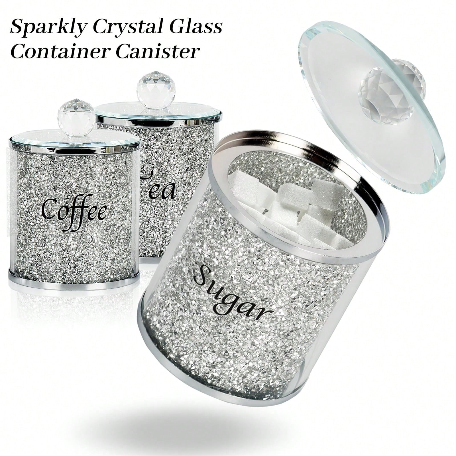 Set Wadah Kopi Gula Teh Berkil - Coffee Tea Containers ulasan dan harga