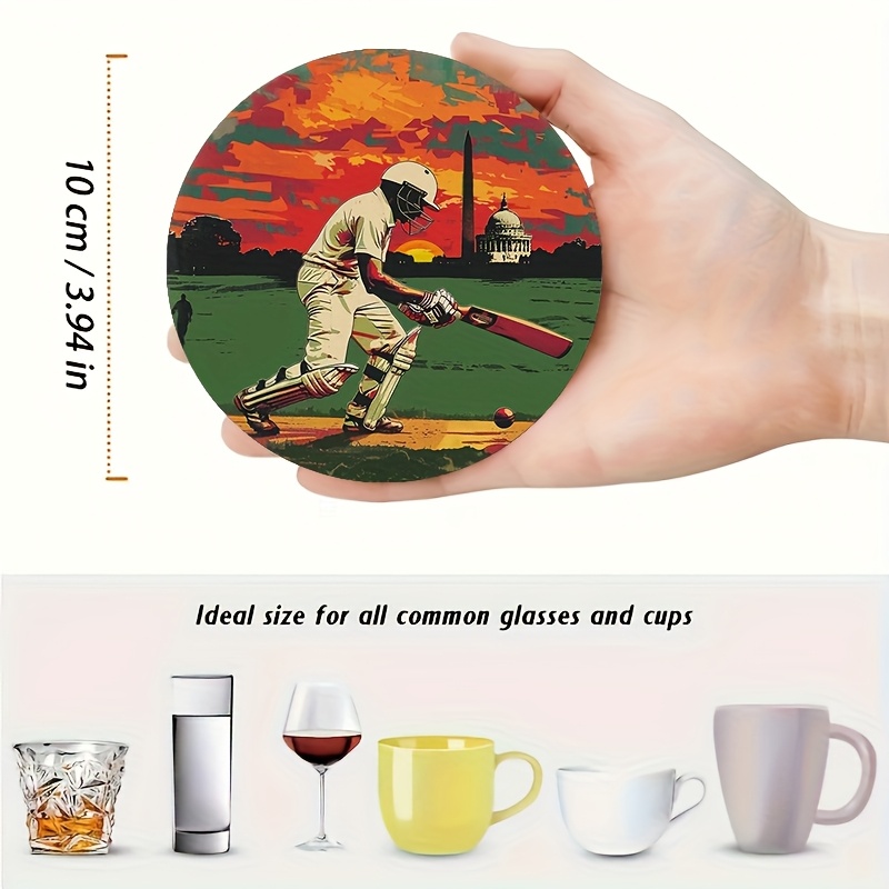 6 Buah Set Tatakan Gelas Kayu  - Coffee Tea Etc ulasan dan harga