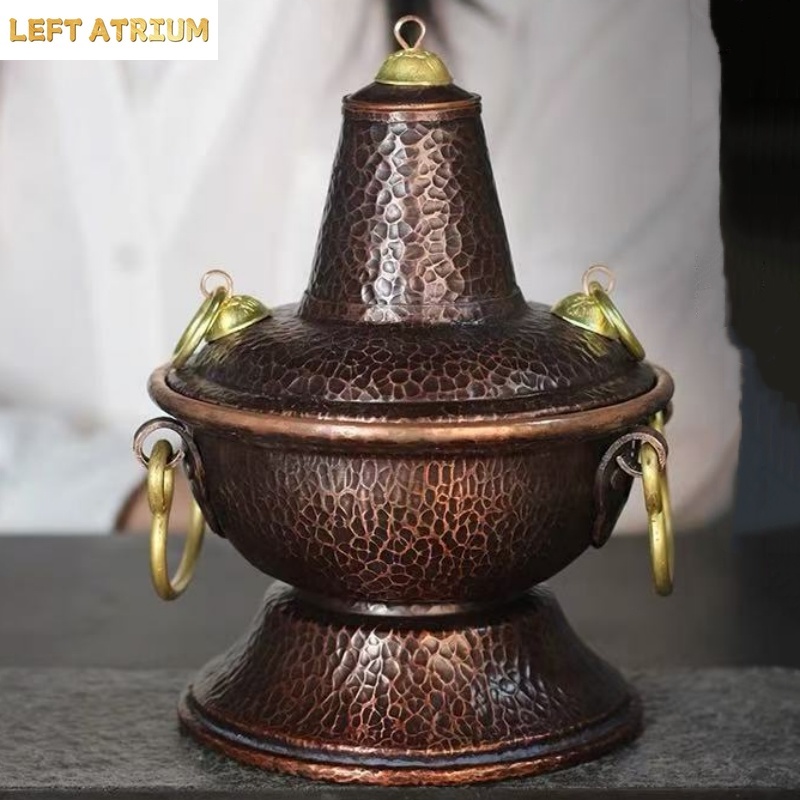 Wadah Serbaguna Tembaga Murni  - Coffee Tea Leaf ulasan dan harga