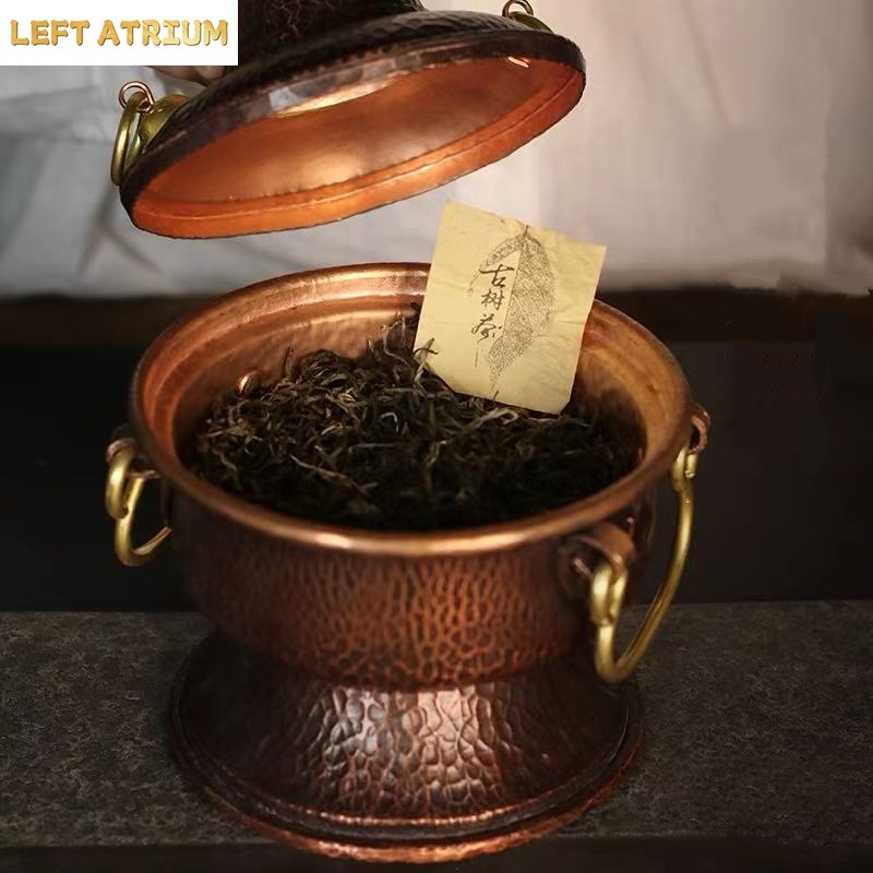 Wadah Serbaguna Tembaga Murni  - Coffee Tea Leaf ulasan dan harga