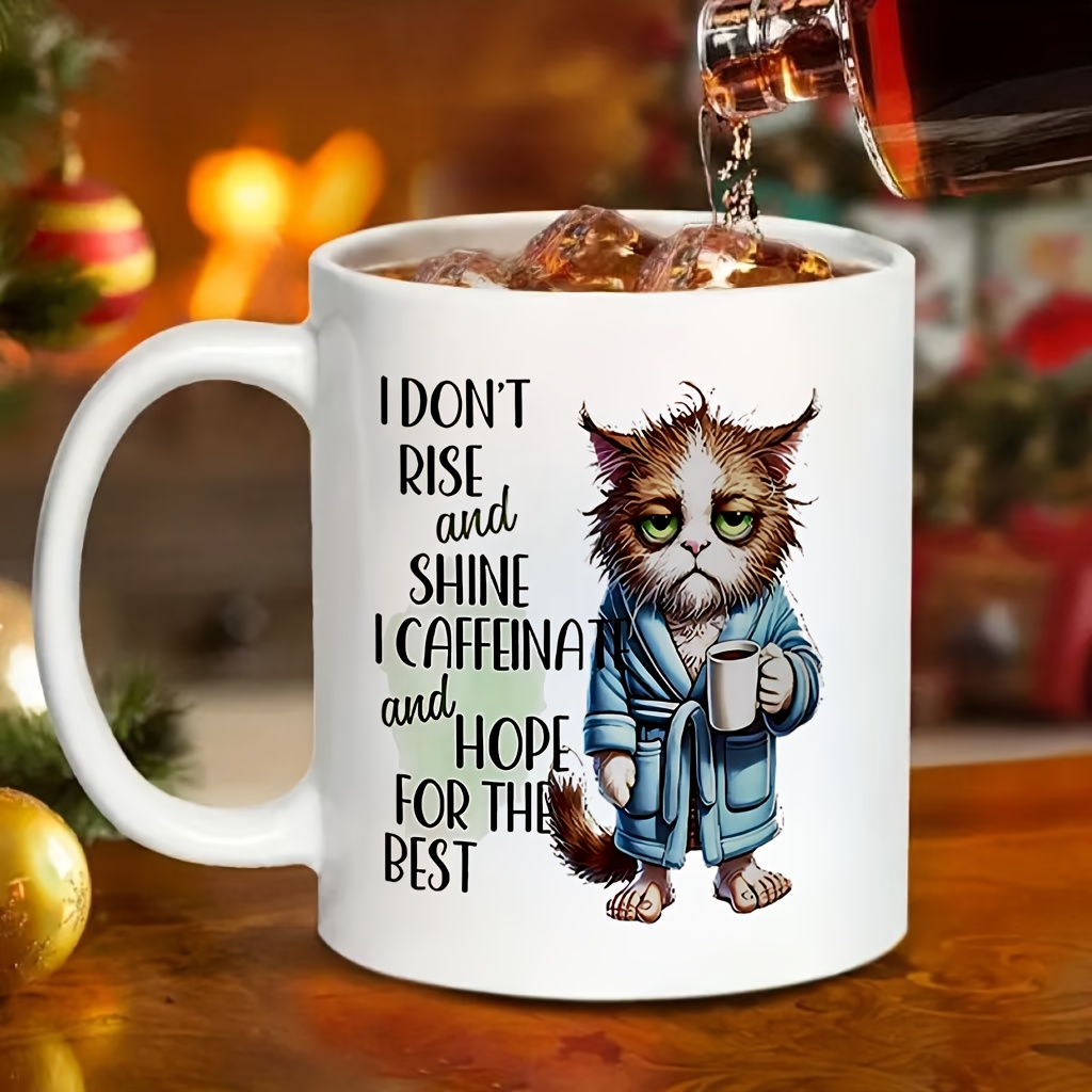 Mug Kucing Lucu dengan Kutipan - Coffee And Tea Quotes Funny ulasan dan harga