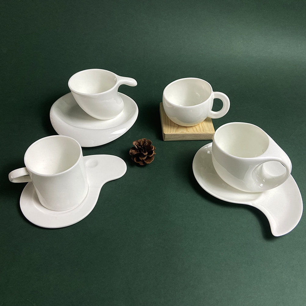1Set Cangkir Kopi Keramik deng - Coffee Tea Gift Set ulasan dan harga