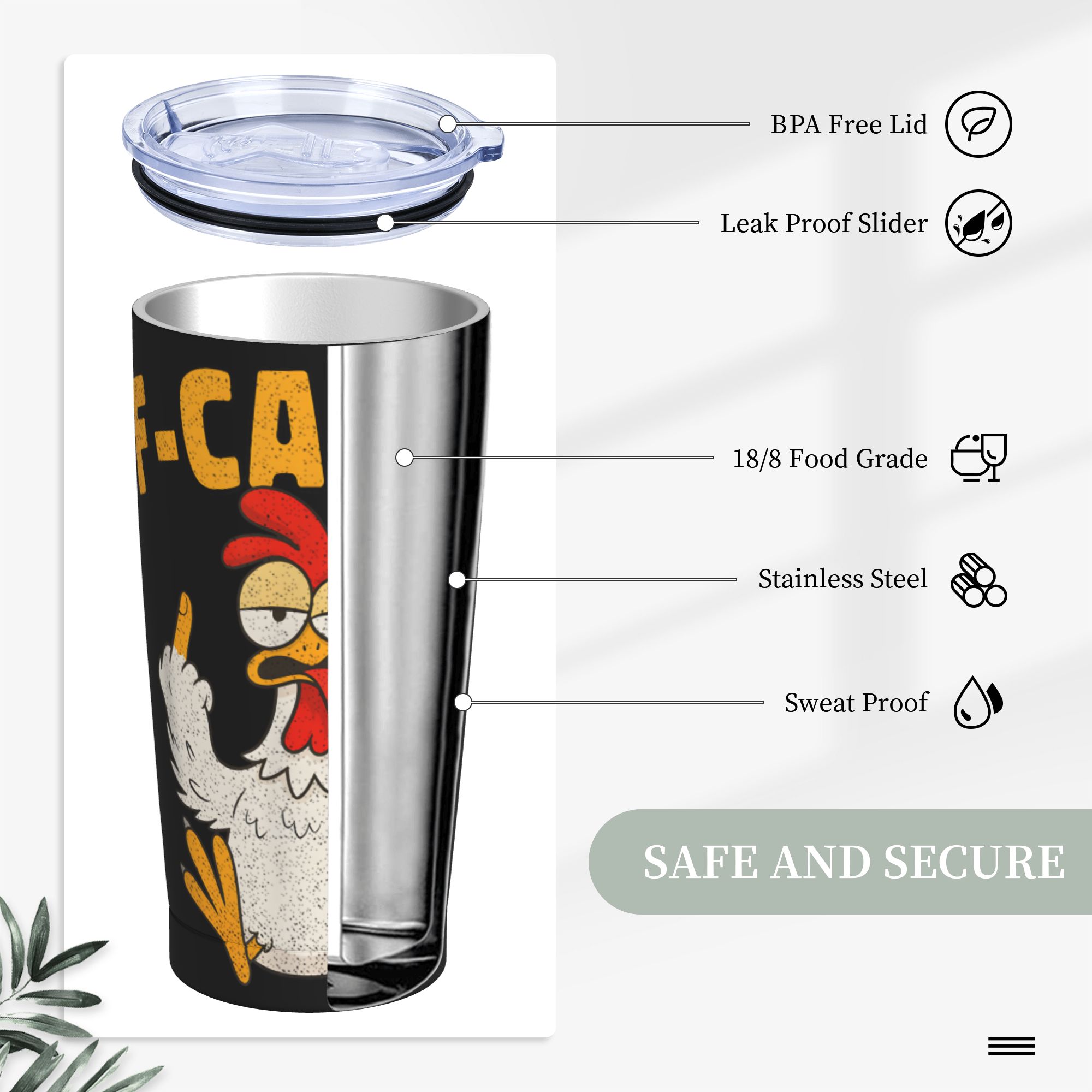 Mug Termal Vakum Isolasi Dindi - Double Wall Mug ulasan dan harga