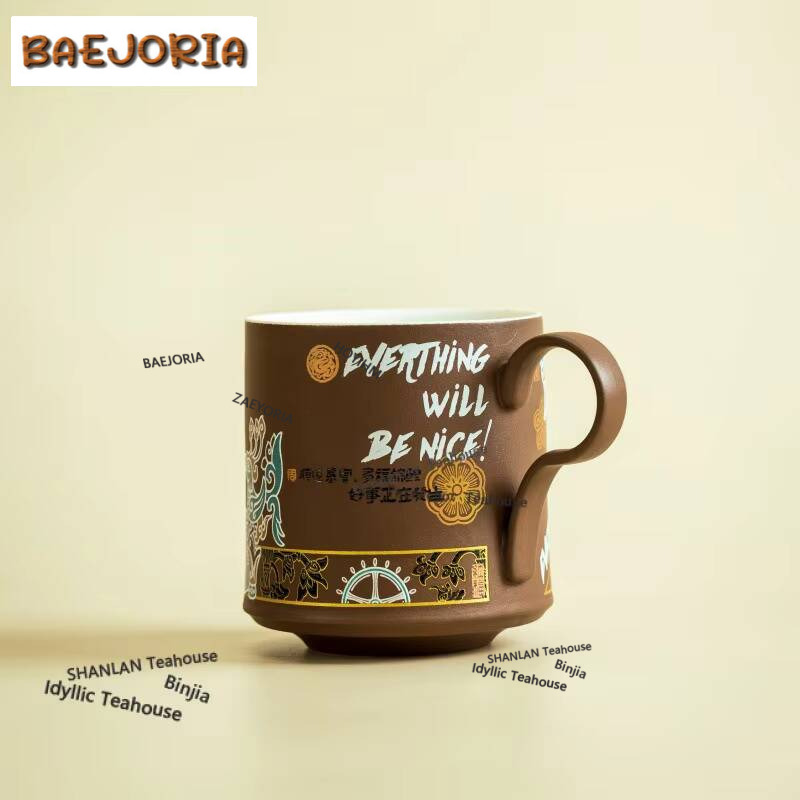 Sanxingdui Mug Kopi Kreatif Bu - Coffee Tea Drawing ulasan dan harga