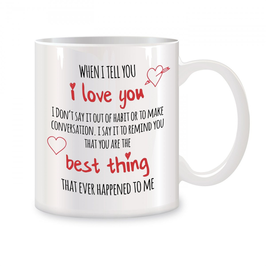 I Love You, You adalah mug Hal - Best Tea Coffee ulasan dan harga