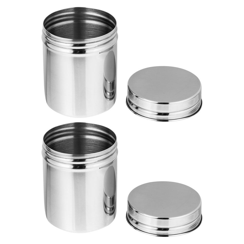 2 Buah Wadah Penyimpanan Makan - Coffee Tea Containers ulasan dan harga