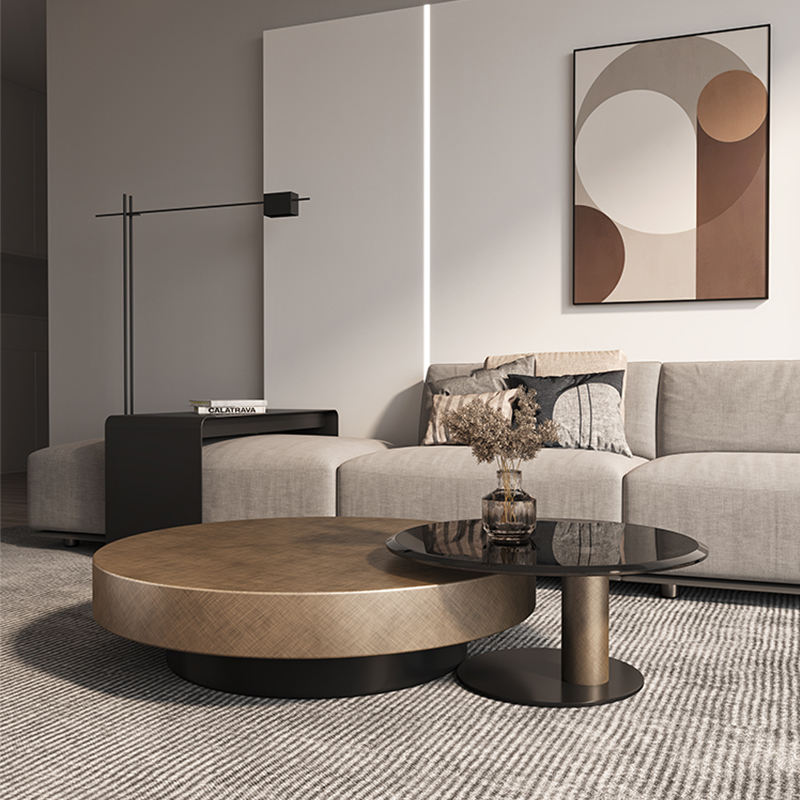 Meja Samping Bundar Modern dar - Coffee Tea & Espresso Appliances ulasan dan harga