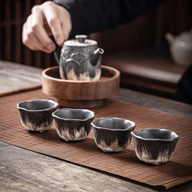 1 buah mangkuk teh keramik Ret - Coffee Tea Set Up ulasan dan harga