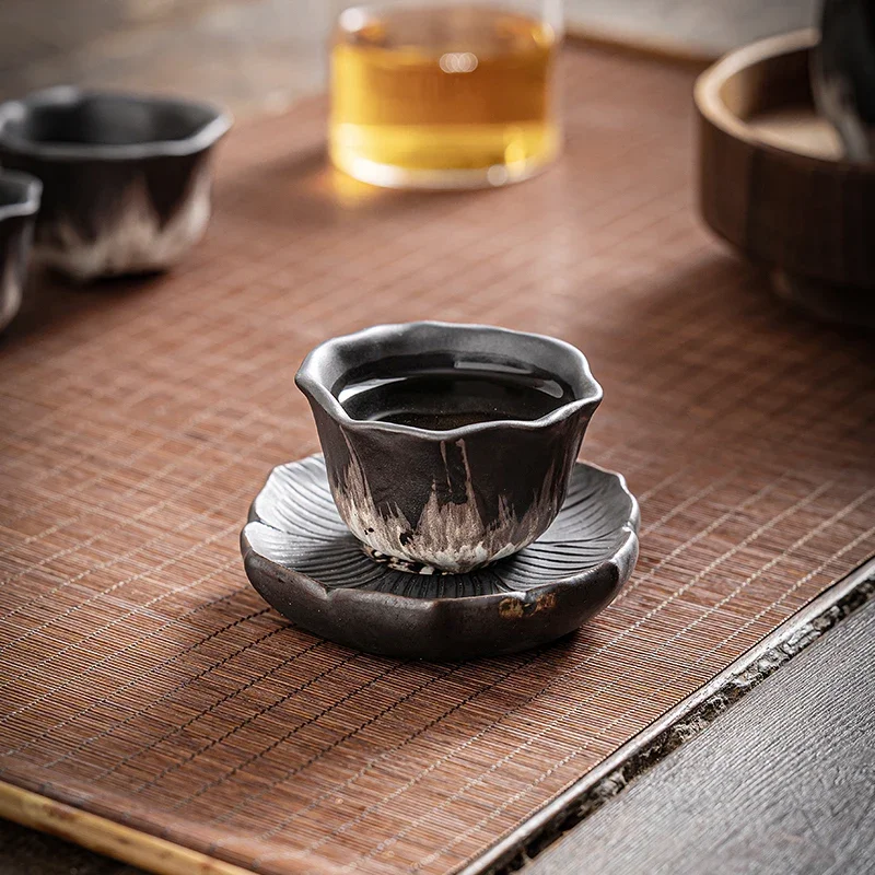 1 buah mangkuk teh keramik Ret - Coffee Tea Set Up ulasan dan harga