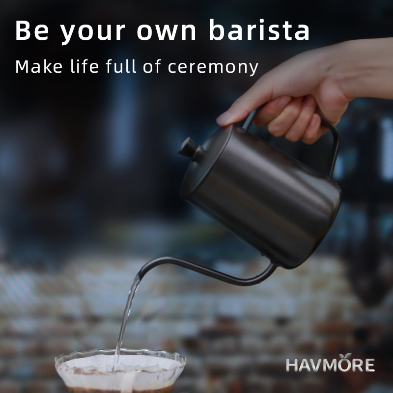 Teko Teh HAVMORE 304 Stainless - Coffee Tea Brew ulasan dan harga