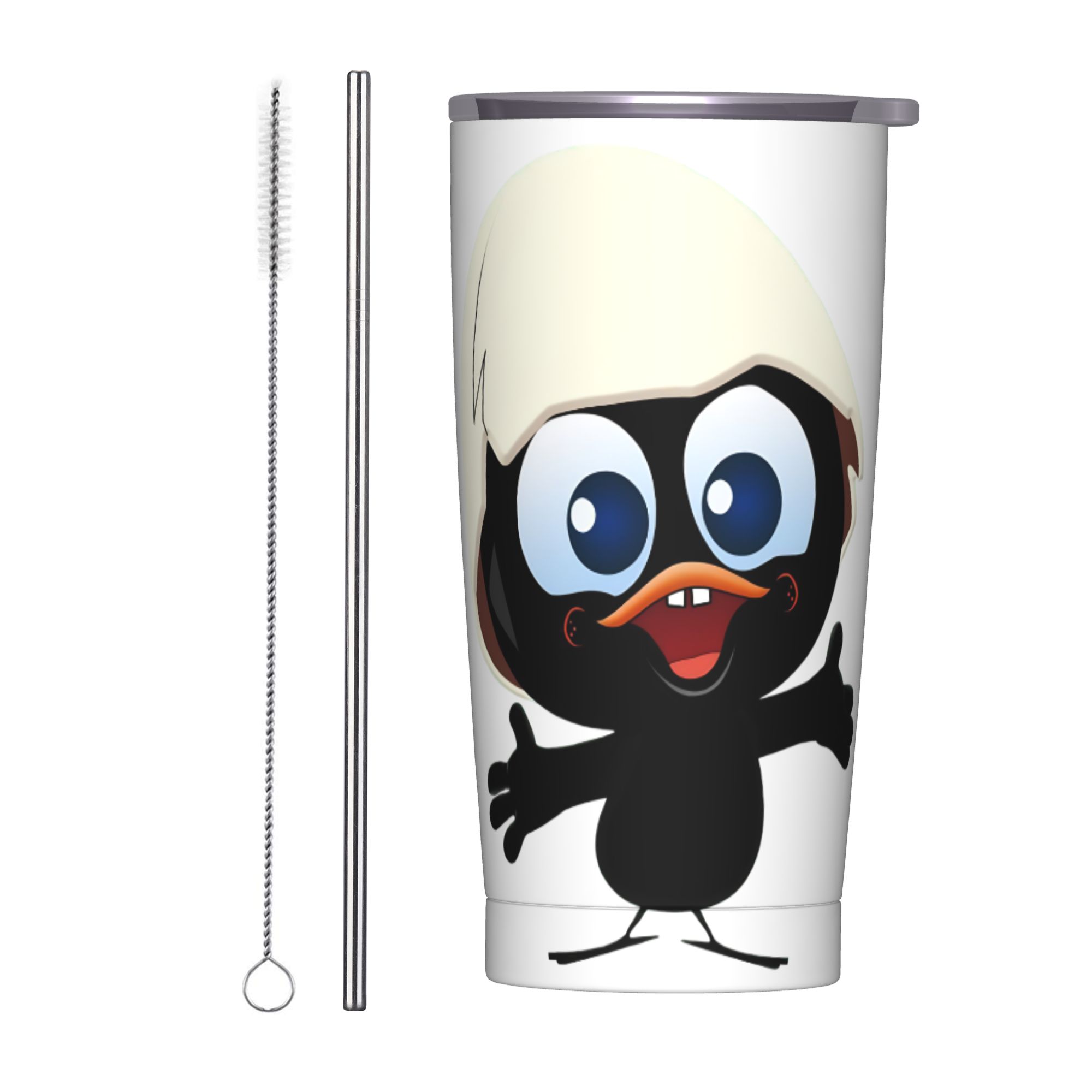 Tumbler Vakum Calimero Black C - Double Wall Mug ulasan dan harga