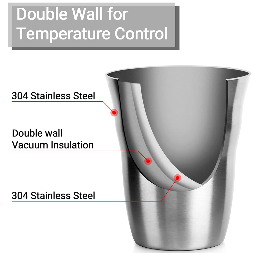 2/3 Pak Cangkir Logam 8 OZ Mug - Double Wall Mug ulasan dan harga