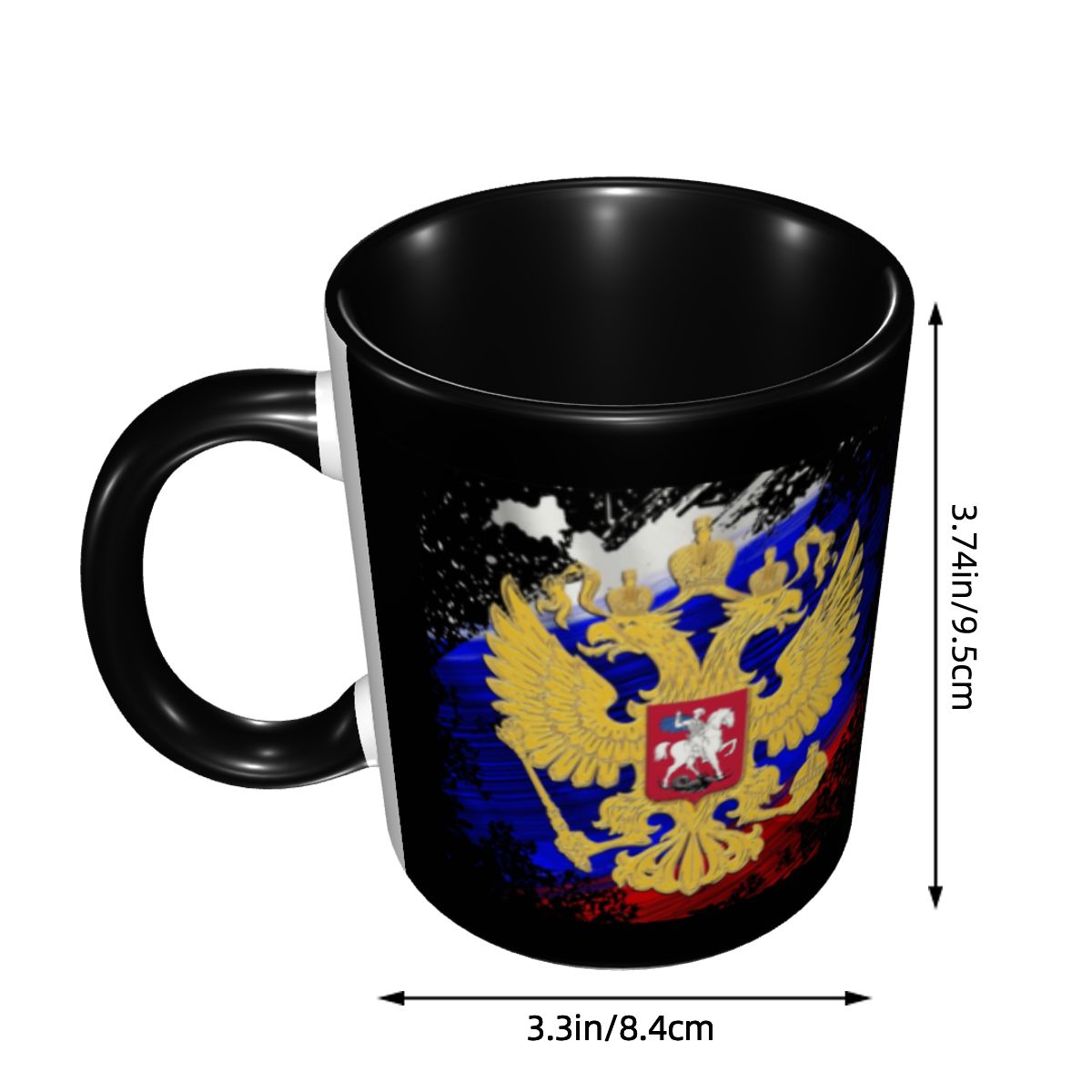 Mug Kopi Lambang Elang Rusia D - Coffee Tea Bottle ulasan dan harga