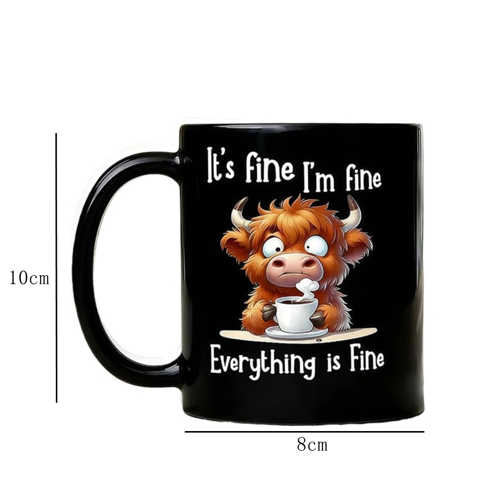 Mug Sapi Hutan Skotlandia yang - Coffee And Tea Quotes Funny ulasan dan harga