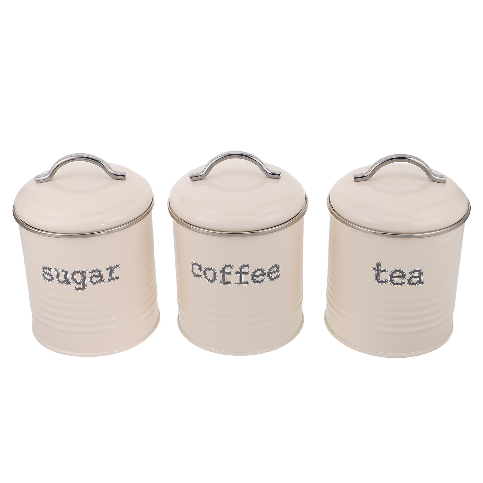 3Pcs Set Wadah Kopi Kedap Udar - Coffee Tea Containers ulasan dan harga