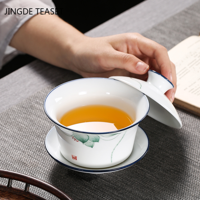 Cina Retro Yang Dilukis dengan - Coffee Tea Set Up ulasan dan harga