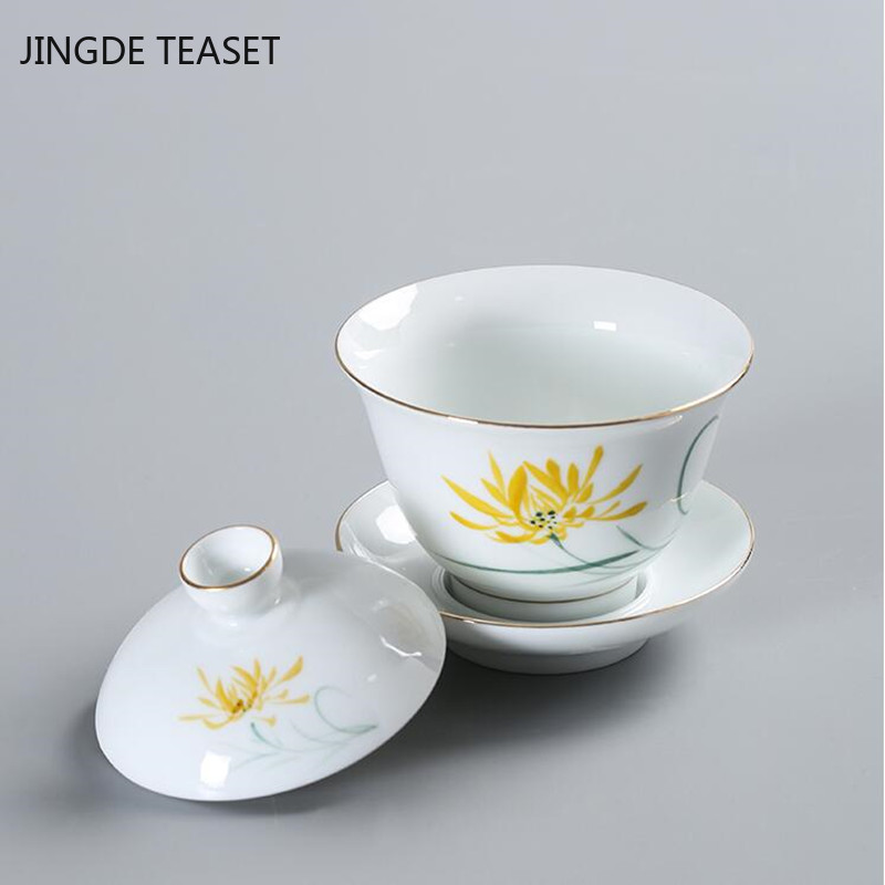 Cina Retro Yang Dilukis dengan - Coffee Tea Set Up ulasan dan harga