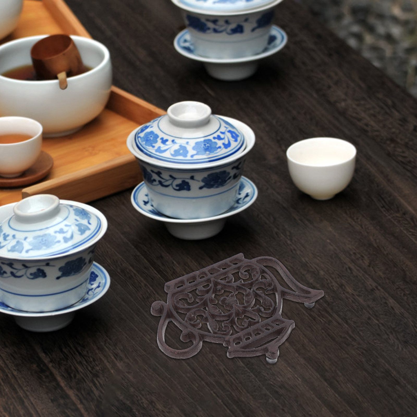Alas Panci Besi Cor Berbentuk  - Cast Iron Teapot ulasan dan harga