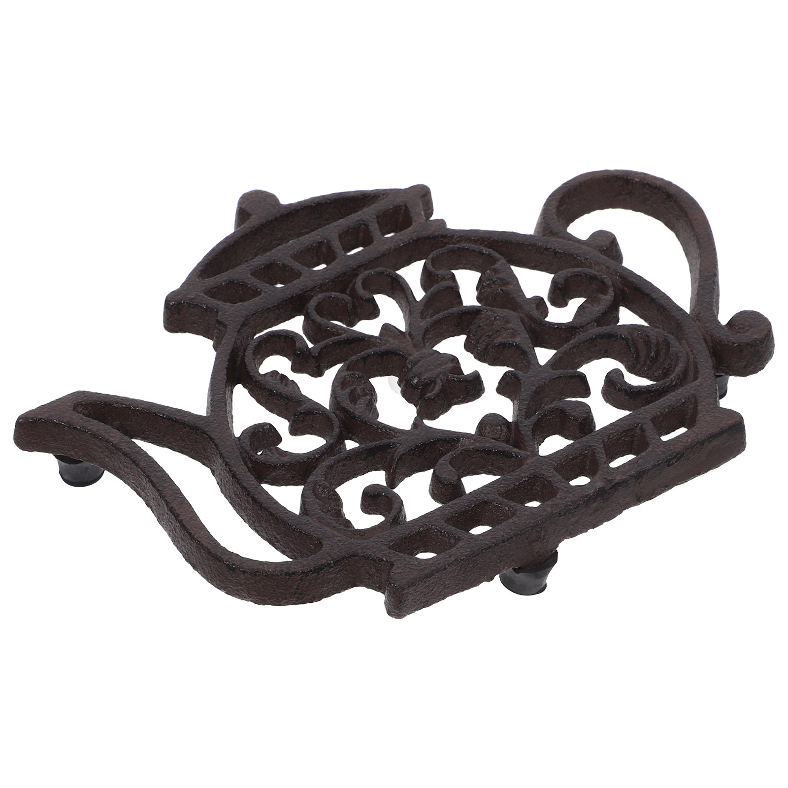 Alas Panci Besi Cor Berbentuk  - Cast Iron Teapot ulasan dan harga