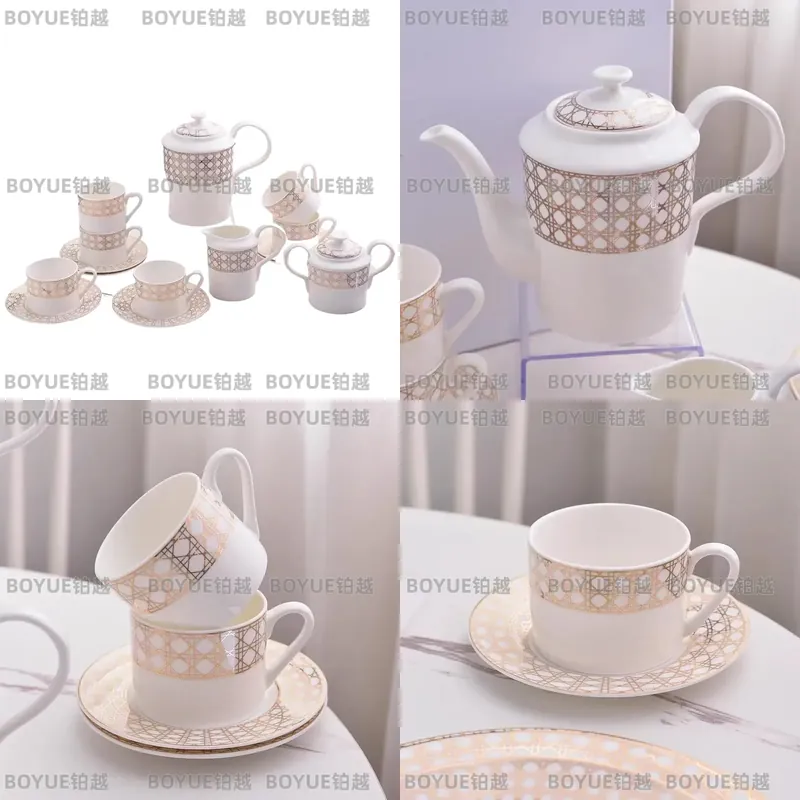 Set Cangkir Kopi Bone China Me - Coffee Tea Gift Set ulasan dan harga